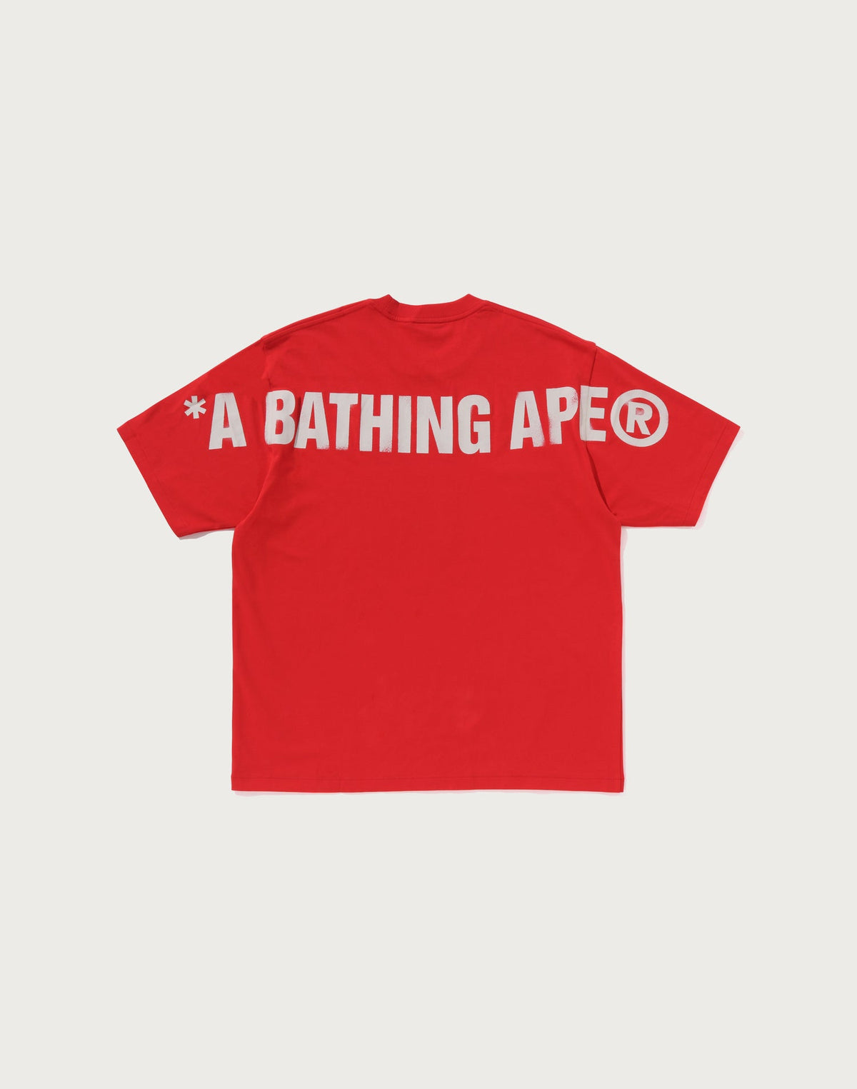 SPRAY PRINT APE HEAD RELAXED FIT TEE #2 MENS