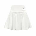 Polo Ralph Lauren Women’s High‑Waist Pleated Mini Skirt With Pony Embroidery