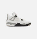 Air Jordan 4 Retro "White Cement" Big Kids' Shoe – Summit White/Fire Red/Cement Grey/Black