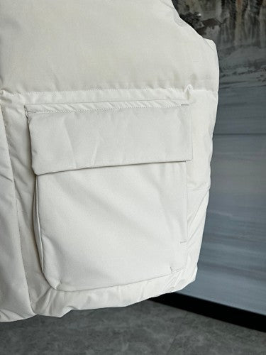 MLB Boston Red Sox White Down Vest