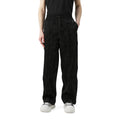 Black Elasticated Track Pants