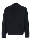 Emporio Armani crew-neck logo-embroidery sweatshirt