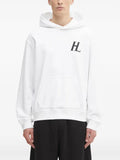 Helmut Lang logo-print hoodie