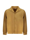 RIFLE corduroy notched-collar shirt jacket