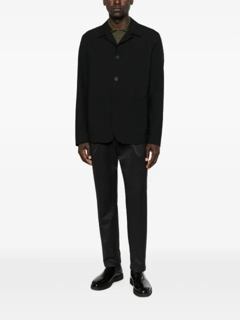 Herno button-fastening patch-pocket overshirt