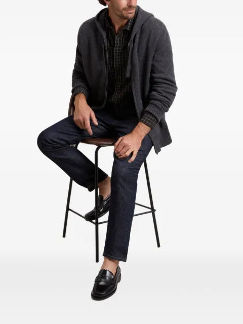 Woolrich zip-up knit hoodie