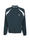 Wilson logo-print panelled jacket