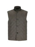 Zegna quilted high-neck gilet