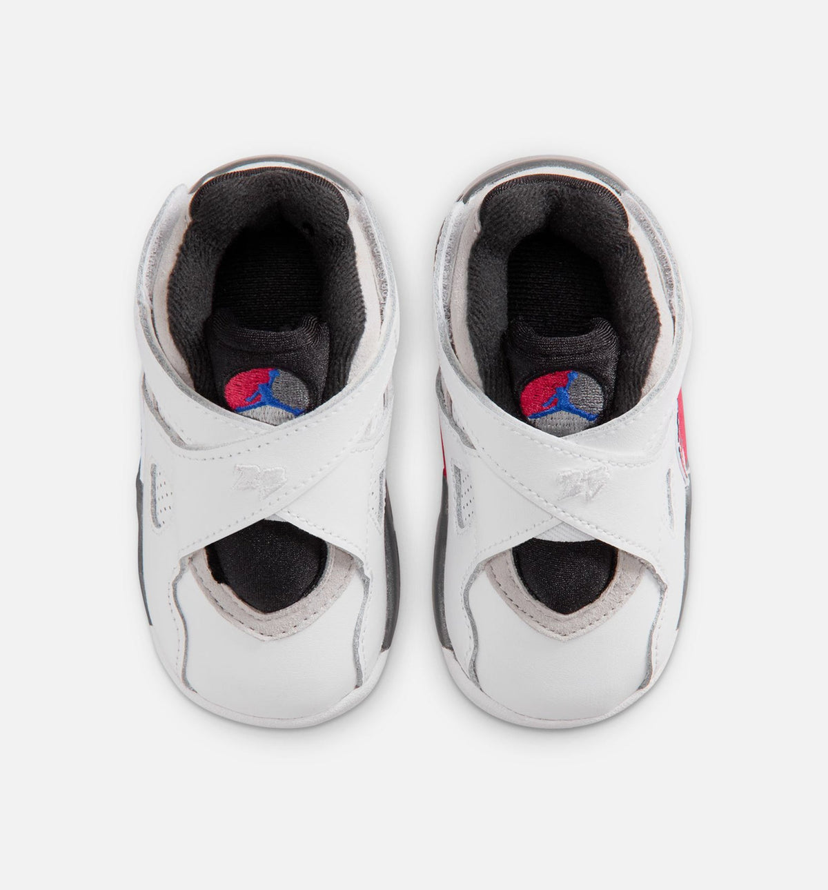 Air Jordan 8 Retro Infant/Toddler Lifestyle Shoe - White/Black/True Red