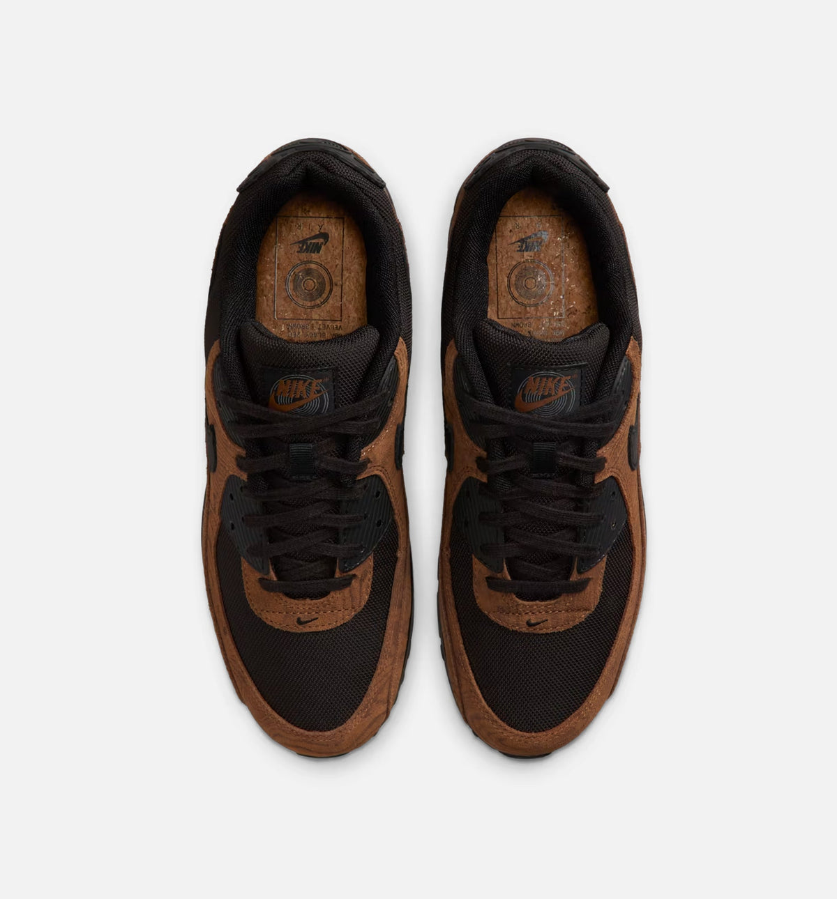 Nike Air Max 90 Premium “Light British Tan / Velvet Brown / Black” Men's Lifestyle Shoes
