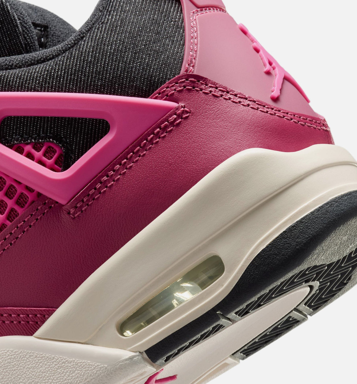 Air Jordan 4 Retro She's A Star Grade School Lifestyle Shoes - Sweet Beet/Desert Pink/Off Noir/Chalk