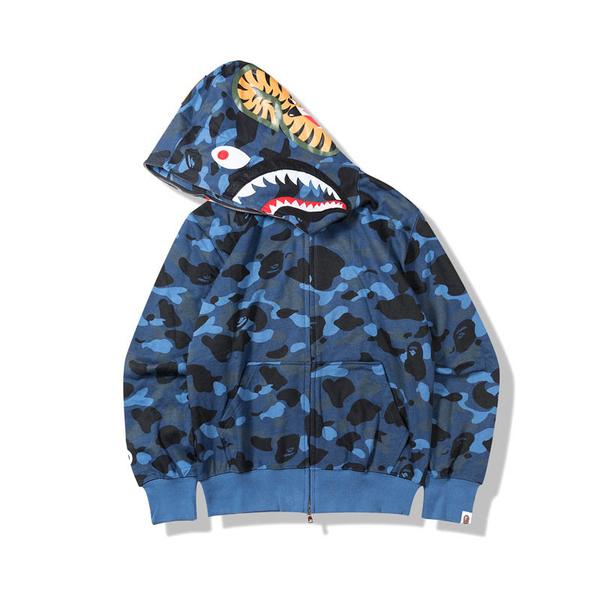 BAPE Camo Shark Hoodie S4 - Five Colorways