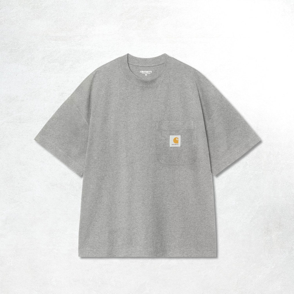 Carhartt WIP S/S Work Pocket T-Shirt: Grey Heather