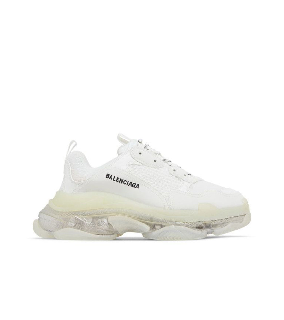 Balenciaga Triple S Sneaker Clear Sole White
