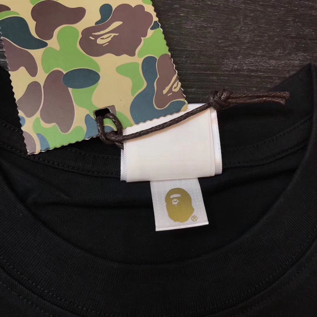 Bape Ape Head Camo Graphic Oversized Short Sleeve Tee Multi‑Style