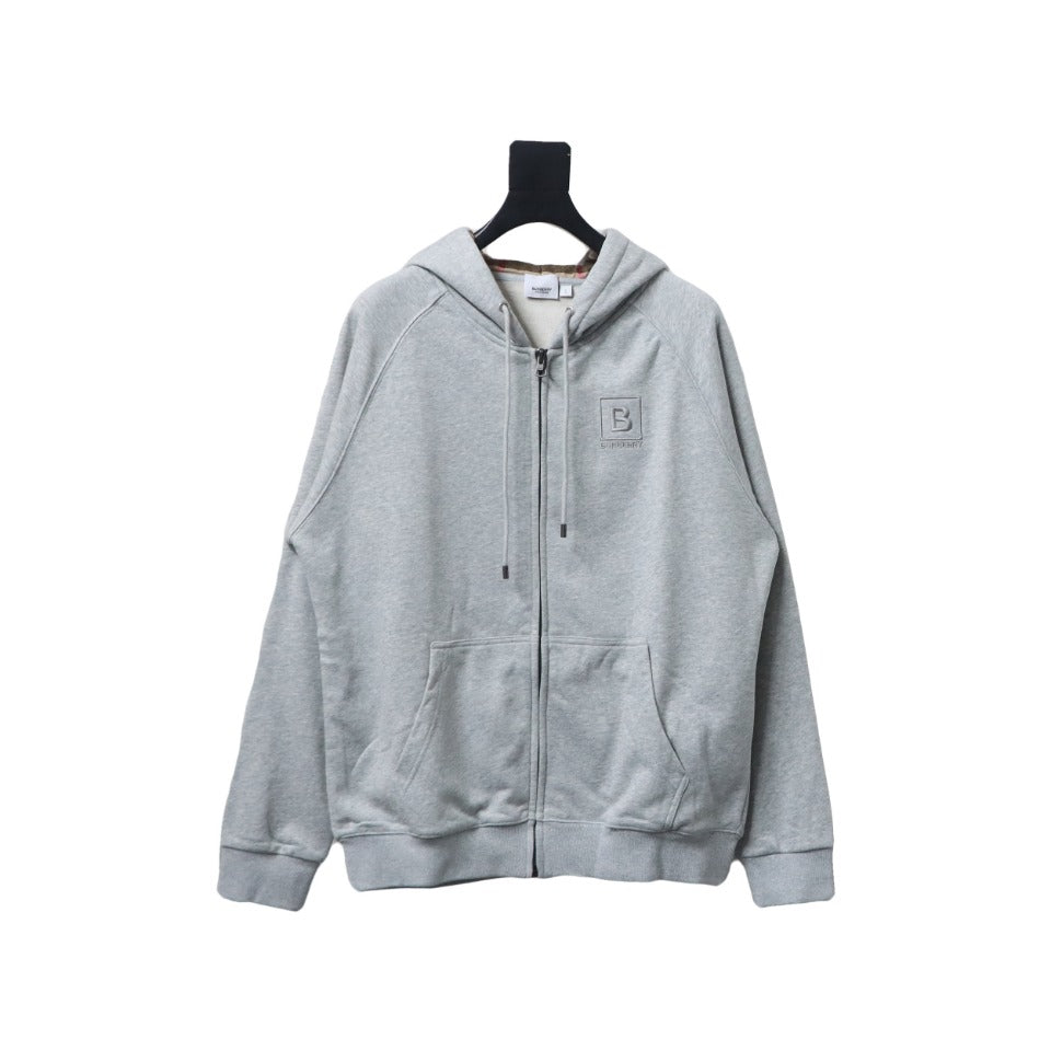 Brand Fordson melange grey hoodie