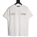 Louis Vuitton L.V.M. and Equipe Lettering Short-Sleeve T-Shirt - White